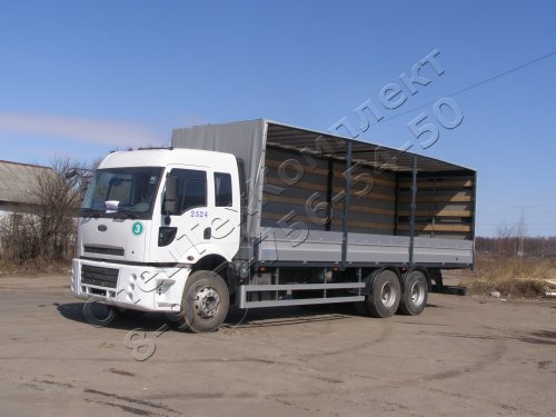 Бортовая европлатформа на шасси FORD CARGO